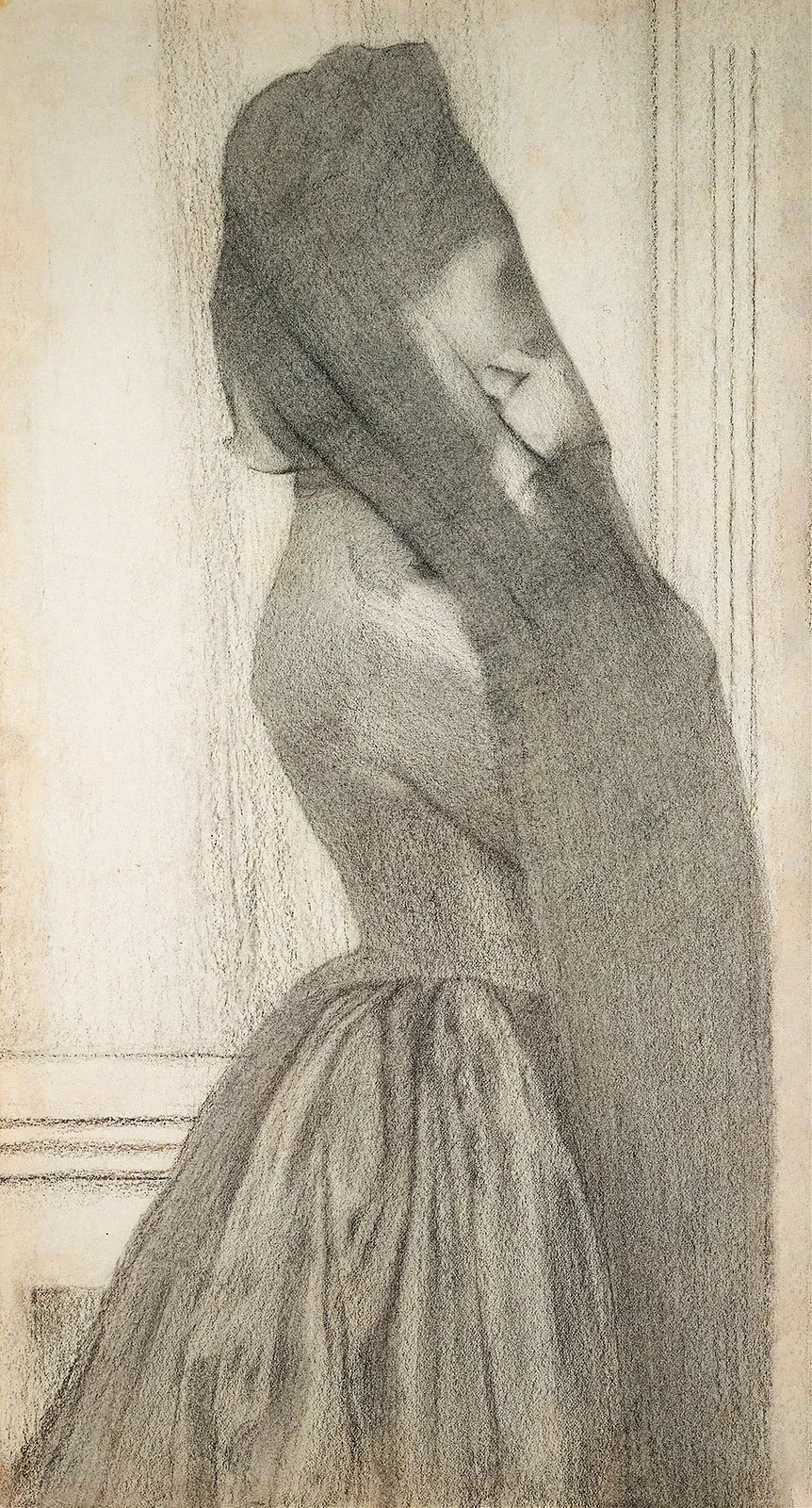 The Veil av Fernand Khnopff