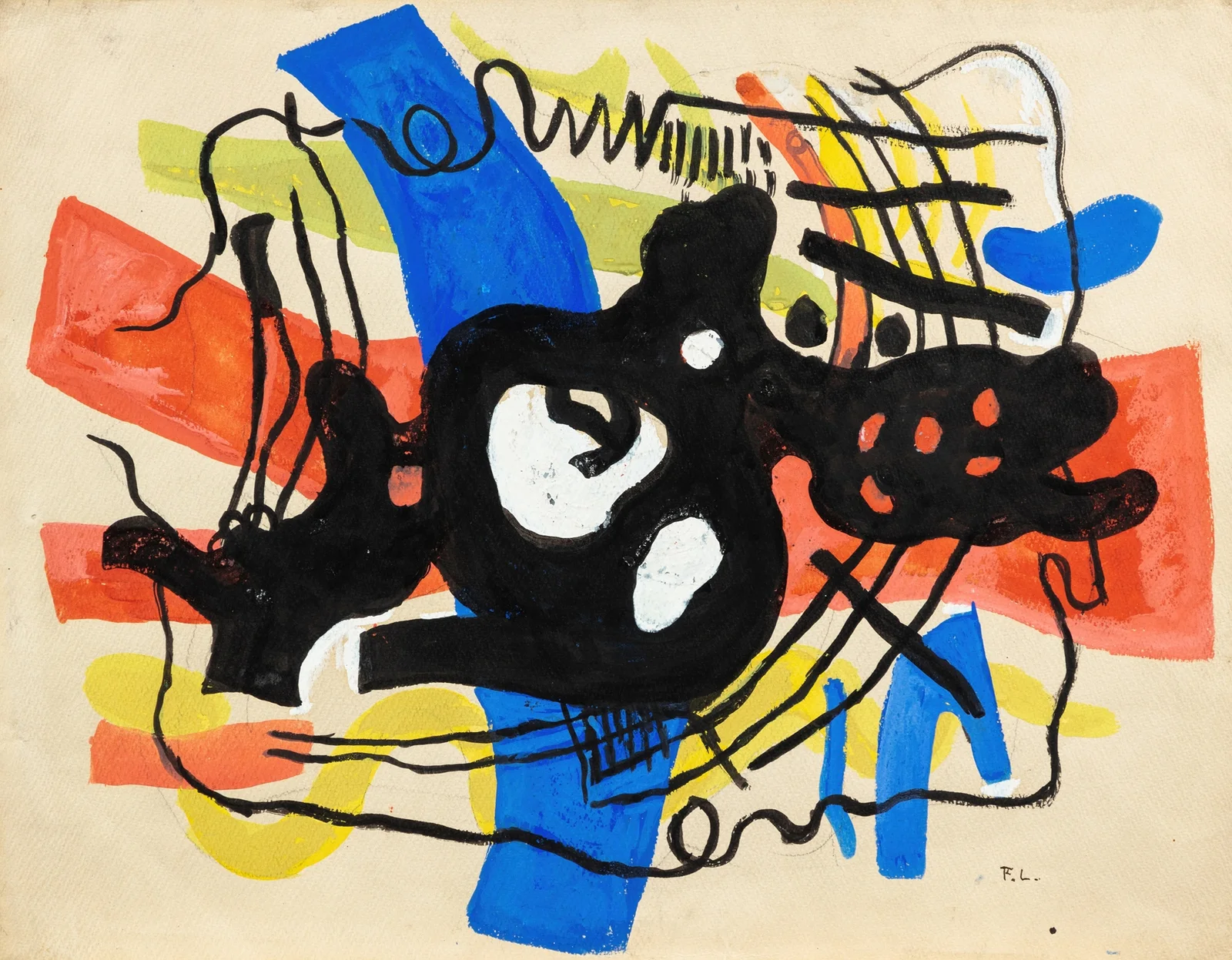 La racine noire av Fernand Léger