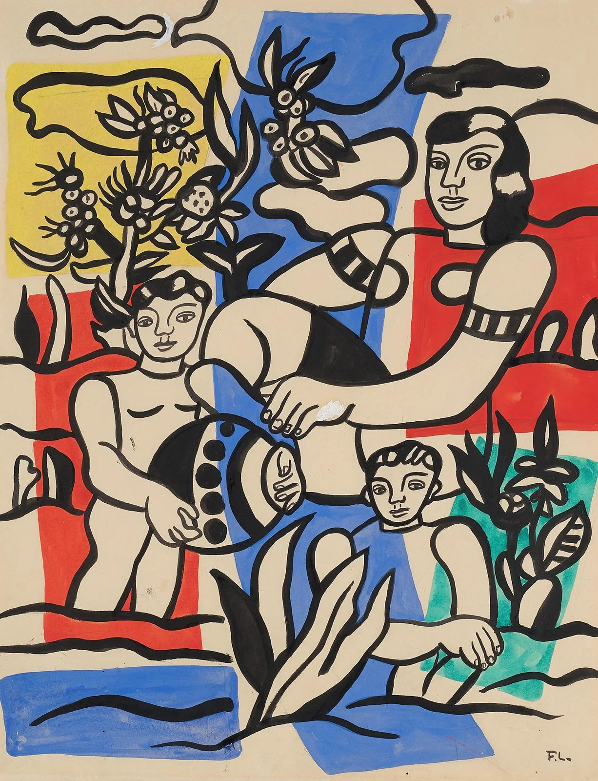 Partie de campagne av Fernand Léger