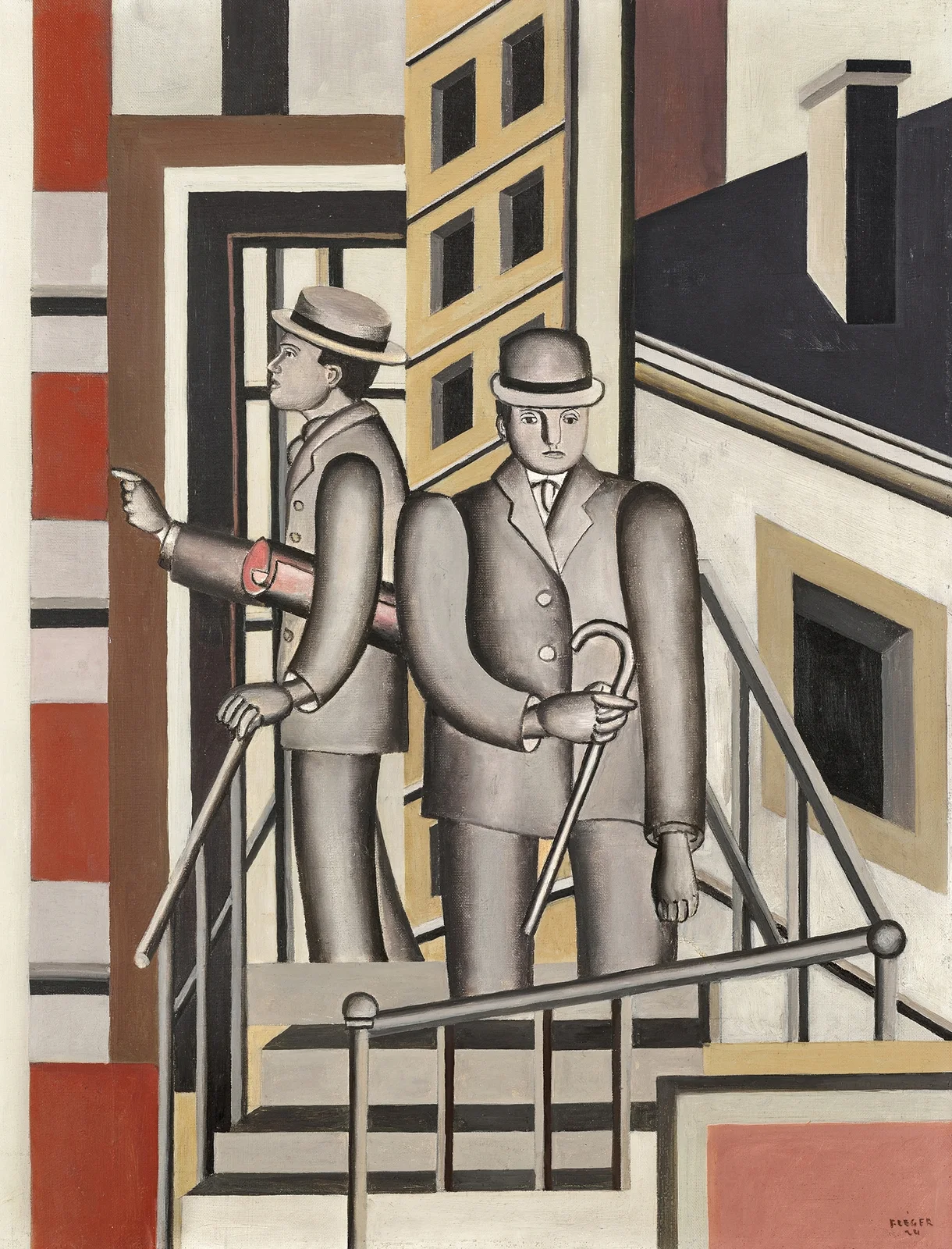 Paysage animé av Fernand Léger