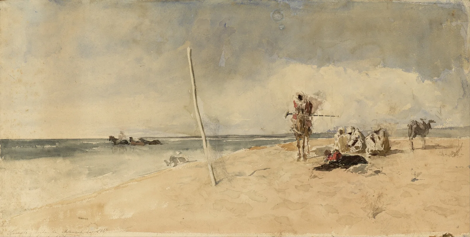 African Beach av Mariano Fortuny Marsal