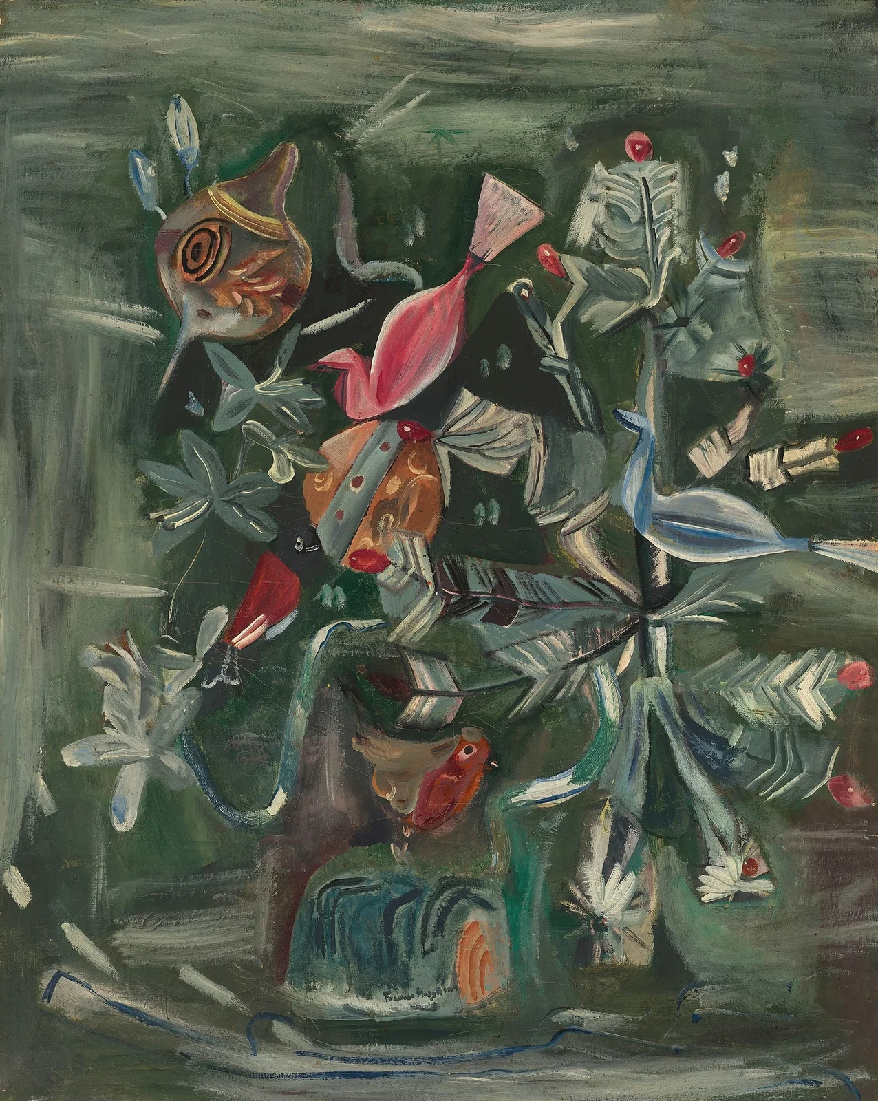 Christmas Tree av Frances Hodgkins