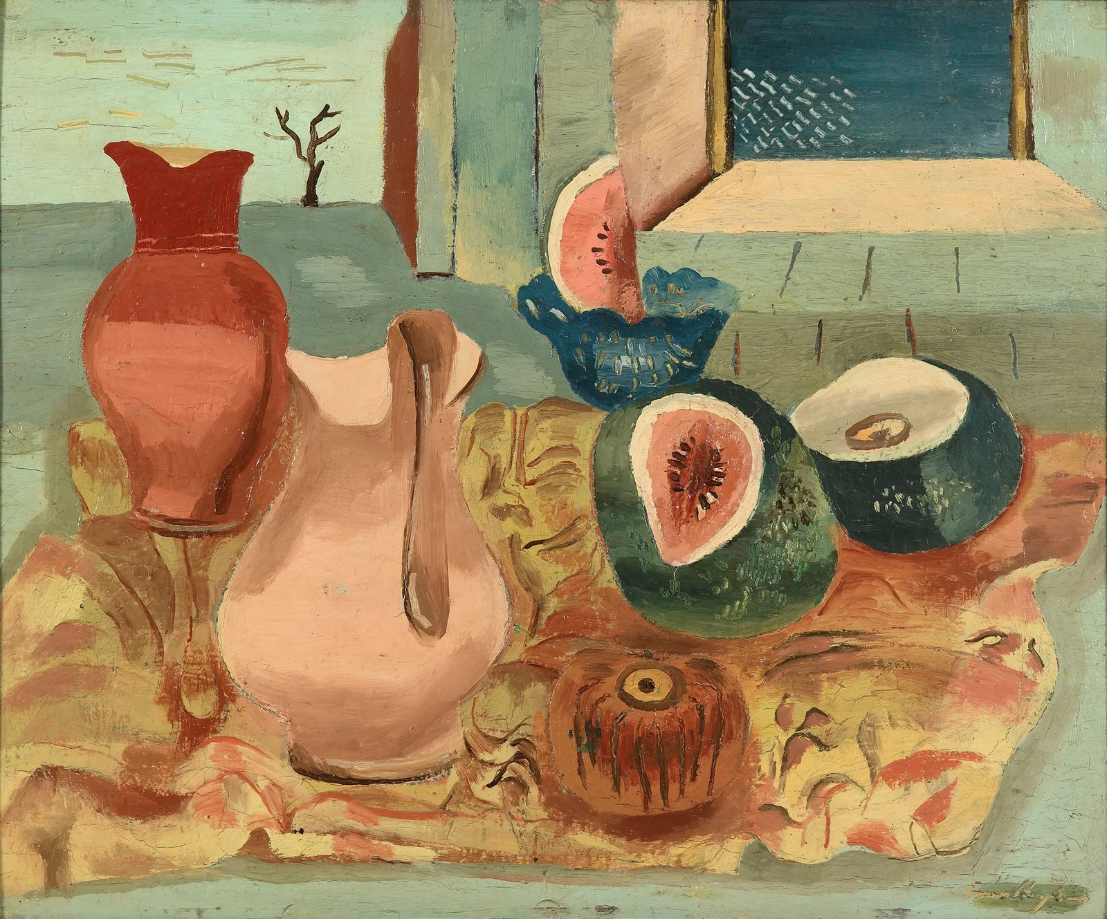 Cut melons av Frances Hodgkins