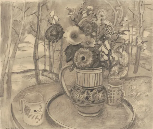 Jug of flowers av Frances Hodgkins