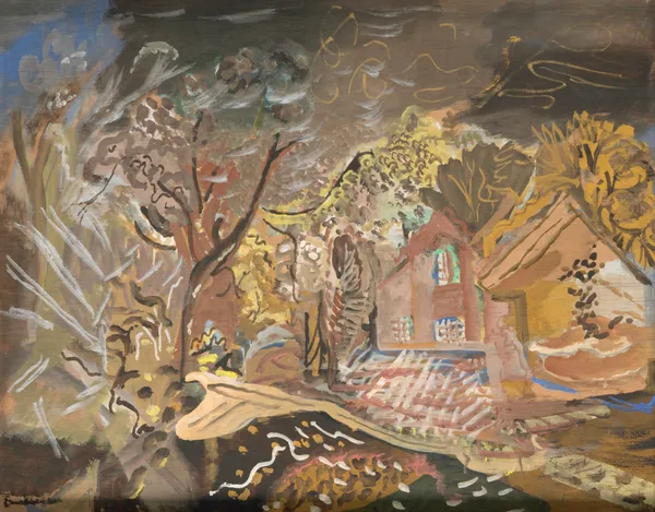 The Croft House, Bradford on Tone, Taunton, Somerset av Frances Hodgkins