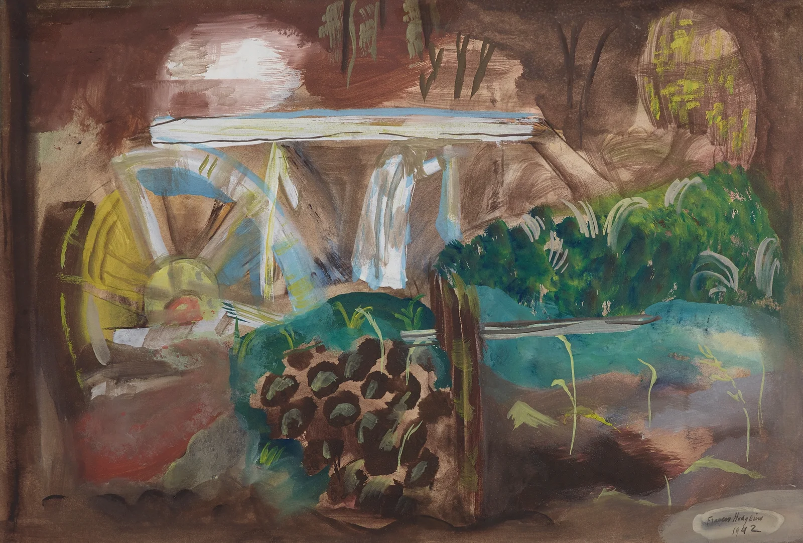 The millwheel av Frances Hodgkins