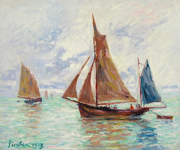 Bateaux de pêche av Francis Picabia