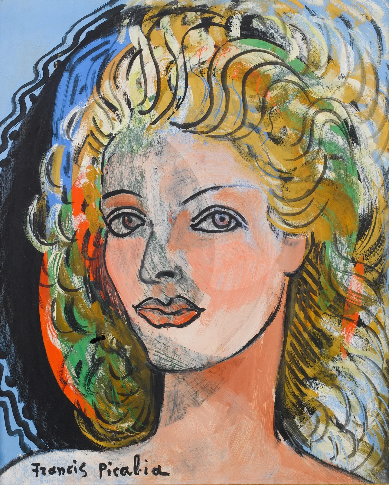 La blonde av Francis Picabia