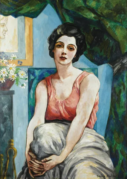 Portrait d’Yvette av Francis Picabia