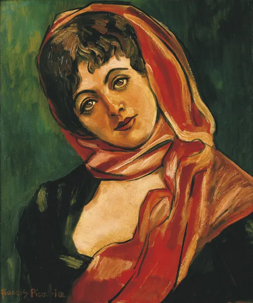 Visage de Femme av Francis Picabia