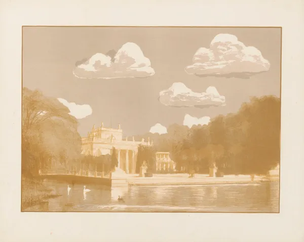 Łazienki Park. av Franciszek Siedlecki