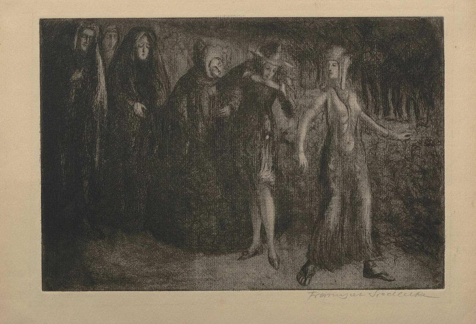 Korowód av Franciszek Siedlecki