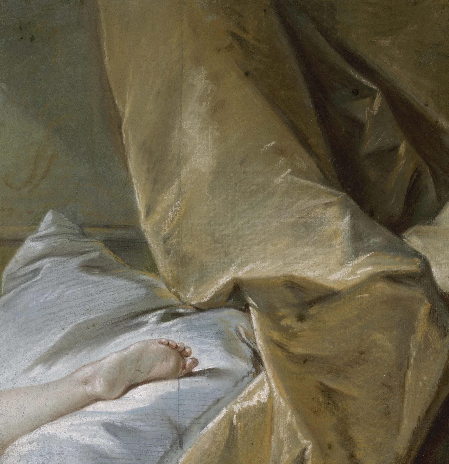 Etude de pied av François Boucher
