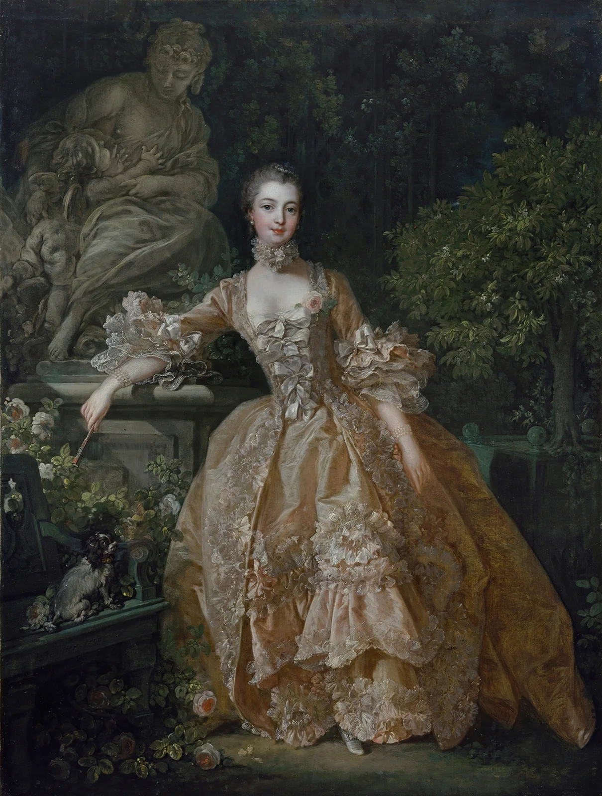 Madame de Pompadour, 1759 av François Boucher