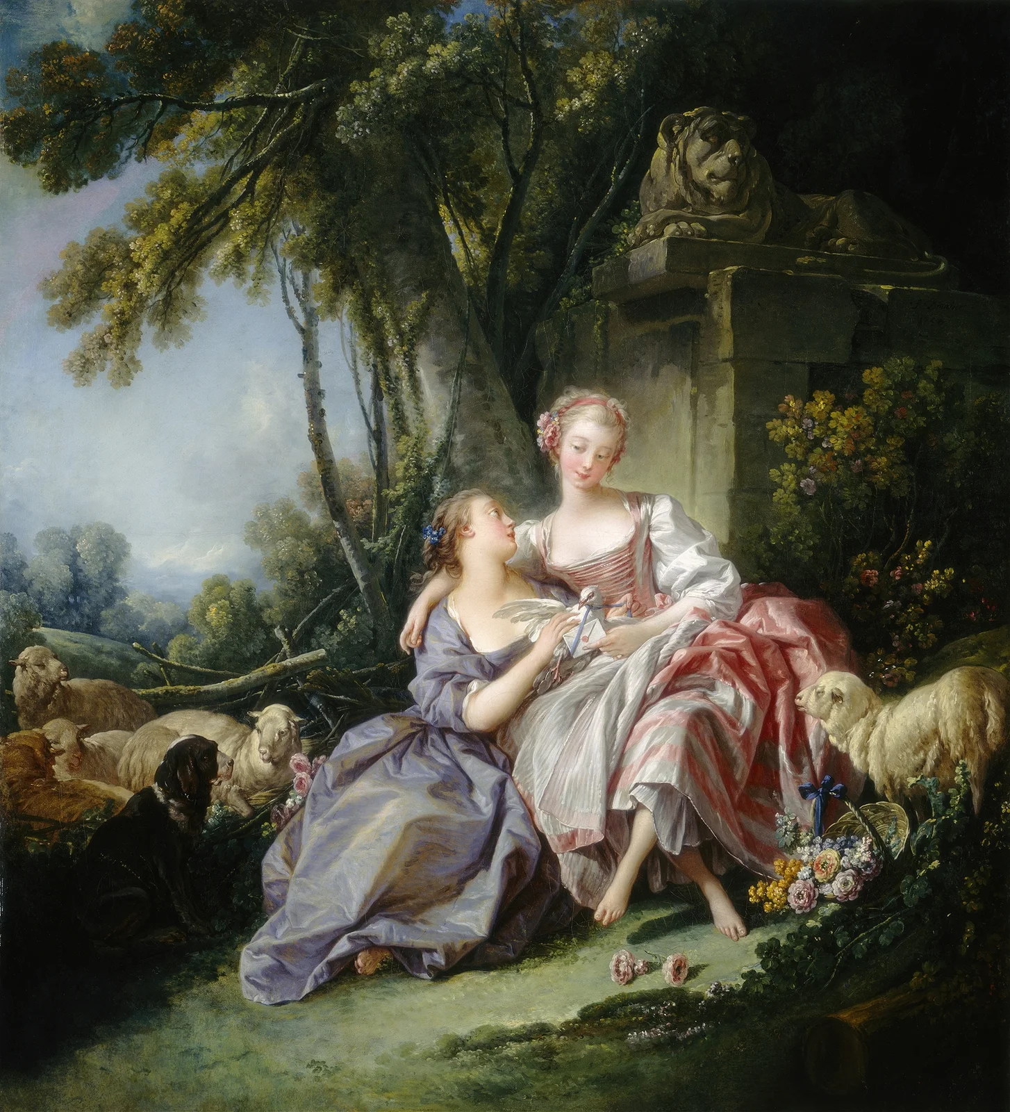 The Love Letter av François Boucher