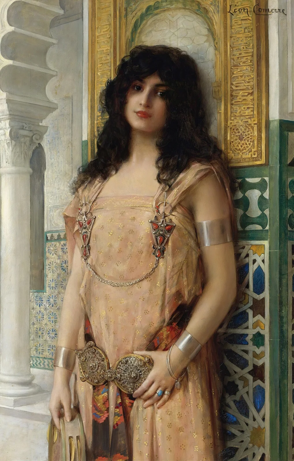 An Eastern Beauty av Léon François Comerre