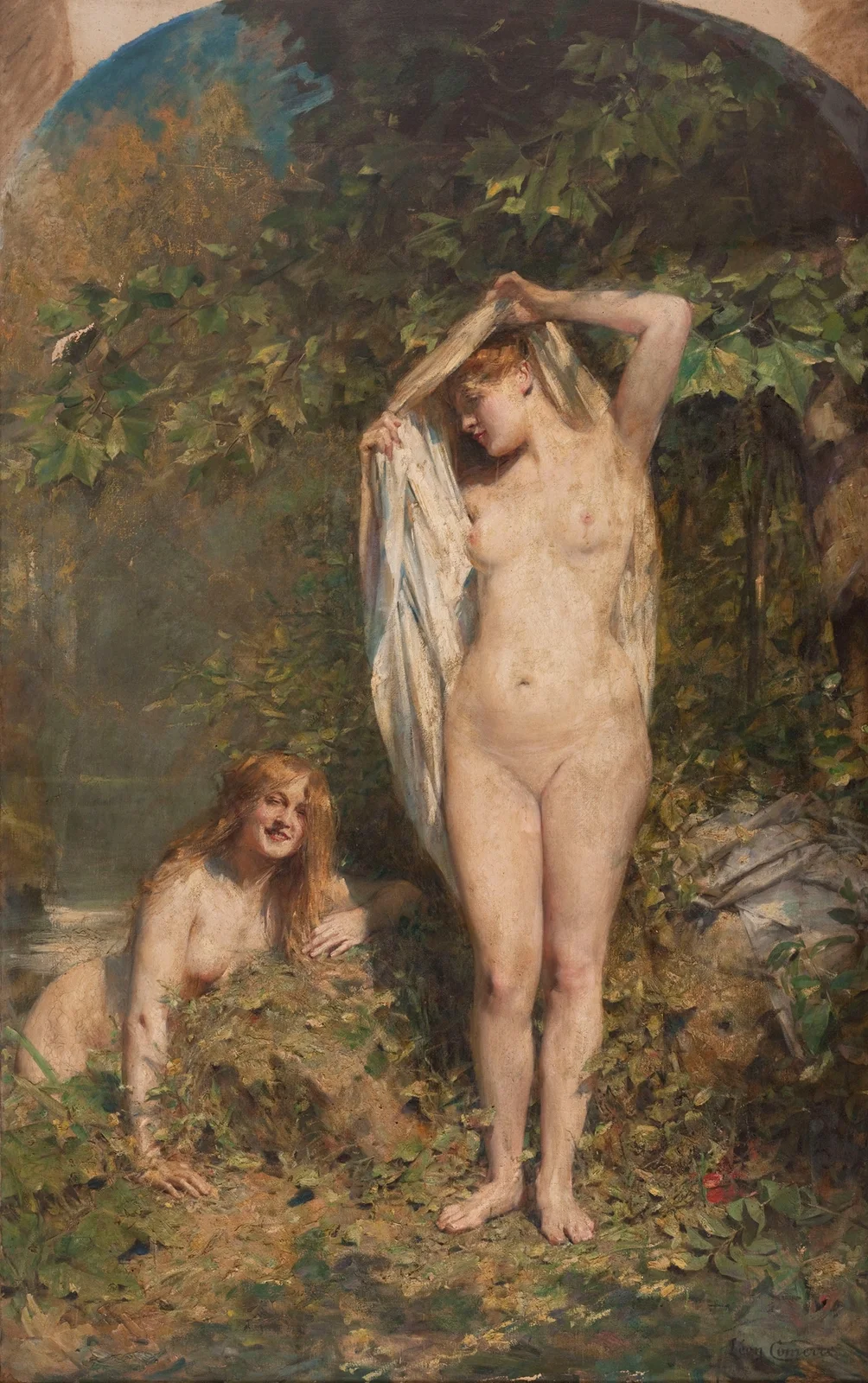 Au soleil av Léon François Comerre
