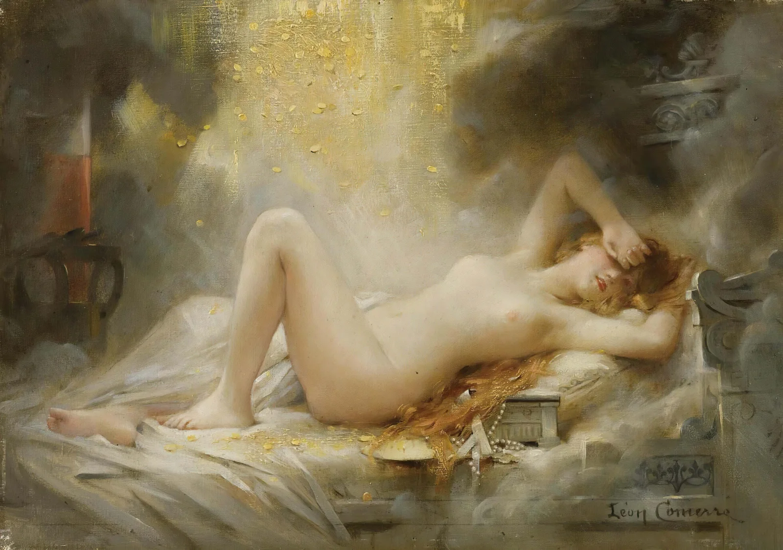 Danae av Léon François Comerre