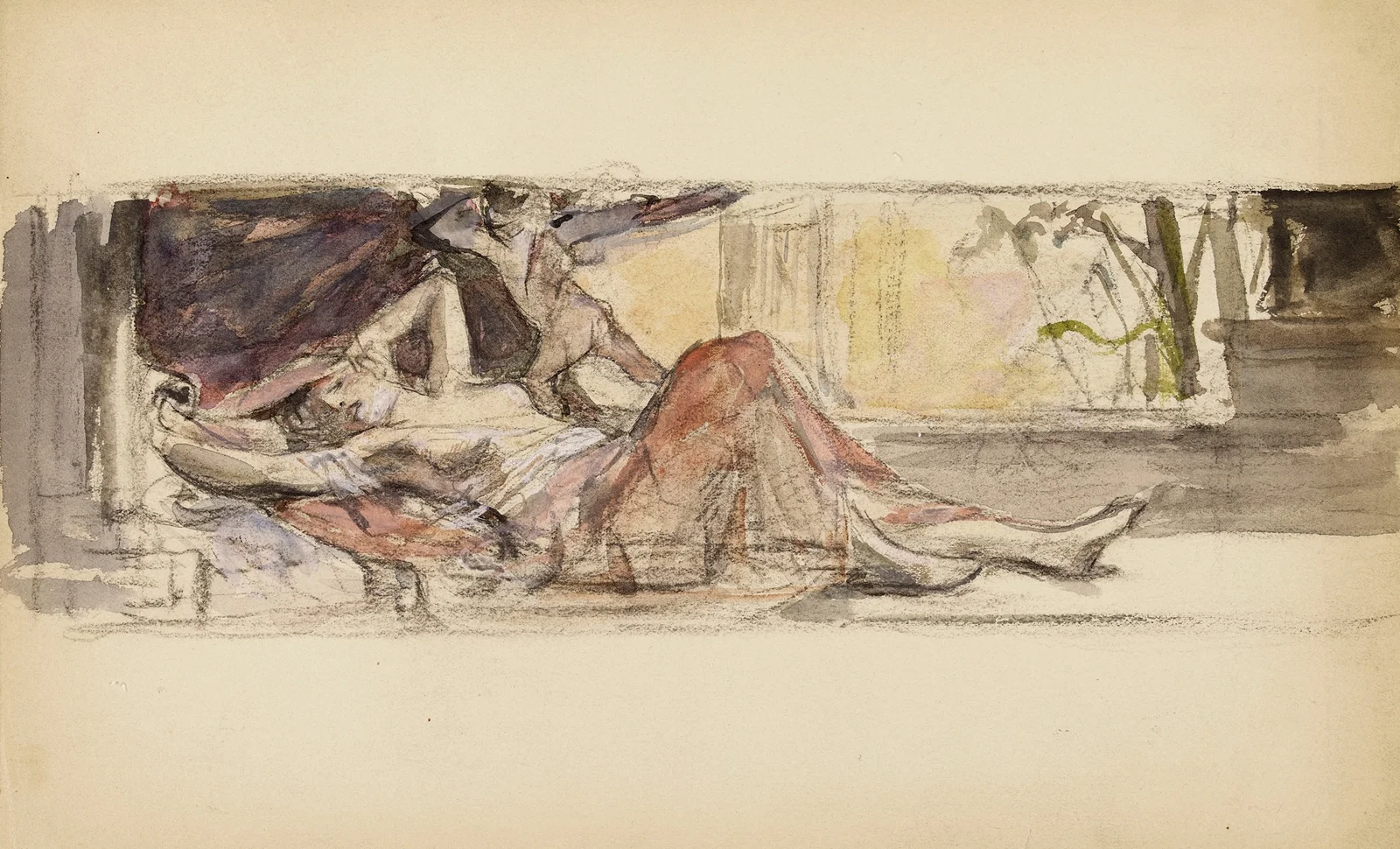 Le matin av Léon François Comerre