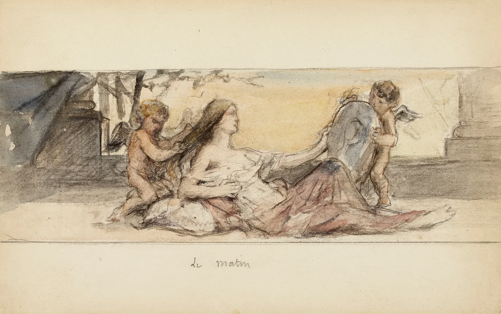 Le matin av Léon François Comerre