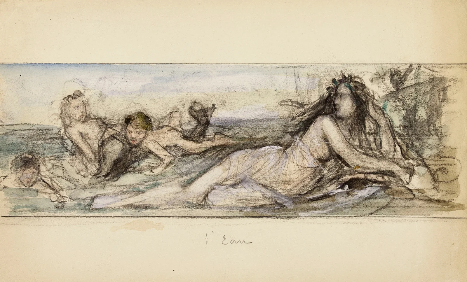 L’eau av Léon François Comerre