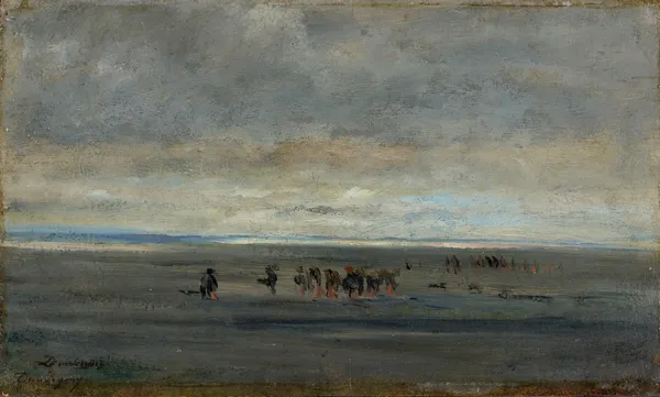 Clam Diggers av Charles François Daubigny