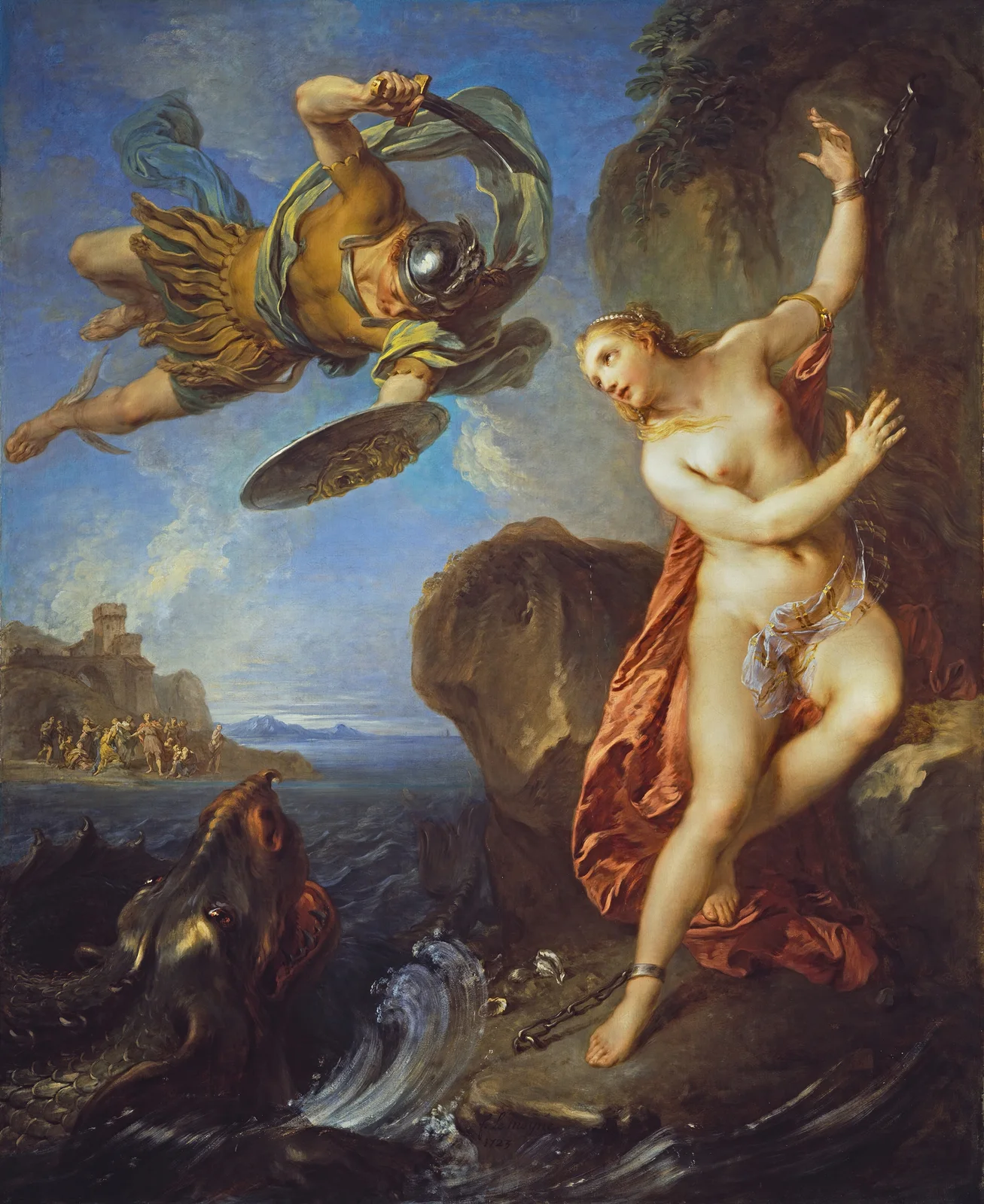 Perseus and Andromeda av François Lemoyne