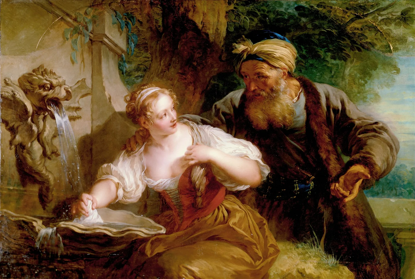 The Amorous Proposal av François Lemoyne
