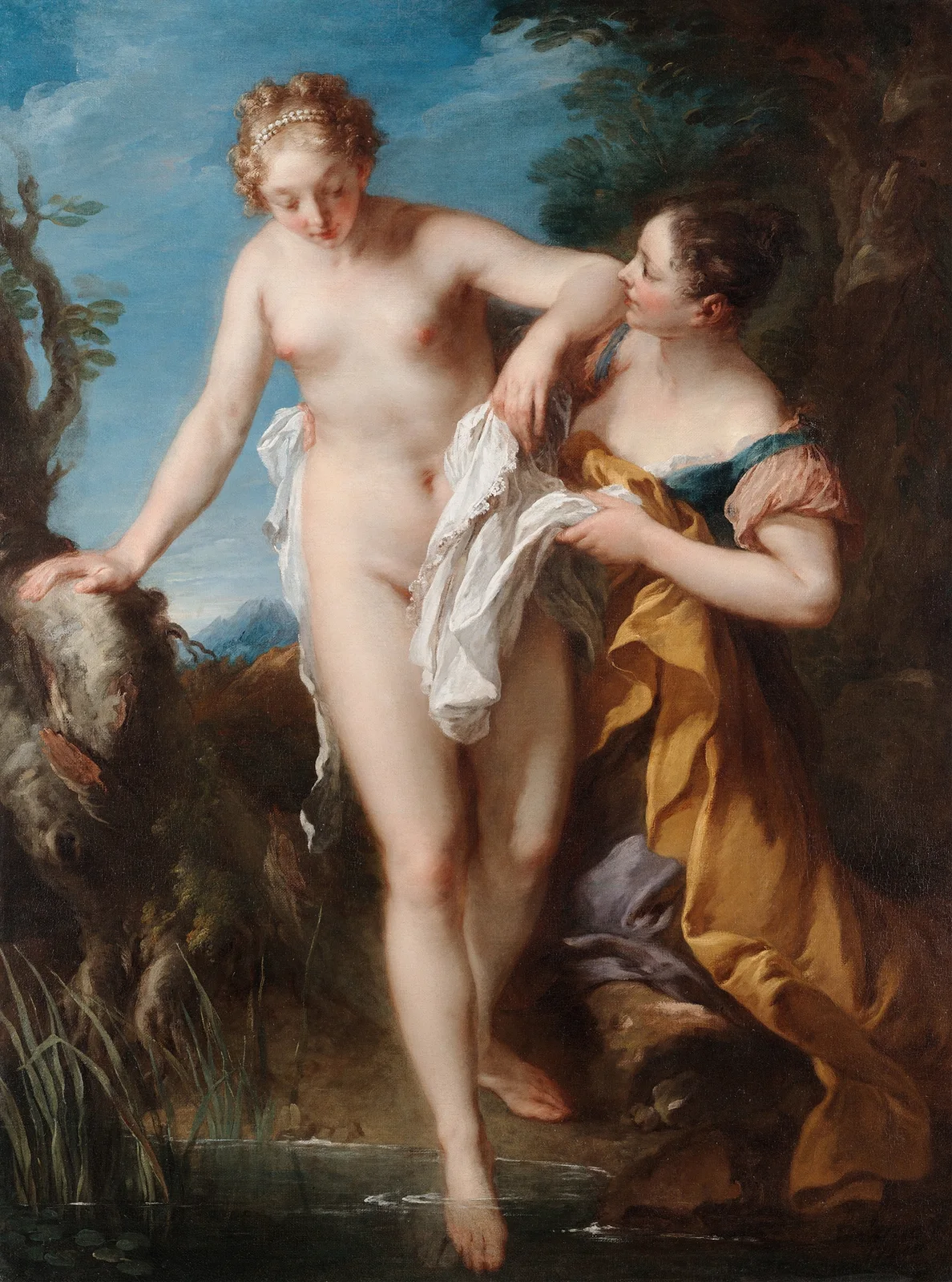 The Bather av François Lemoyne