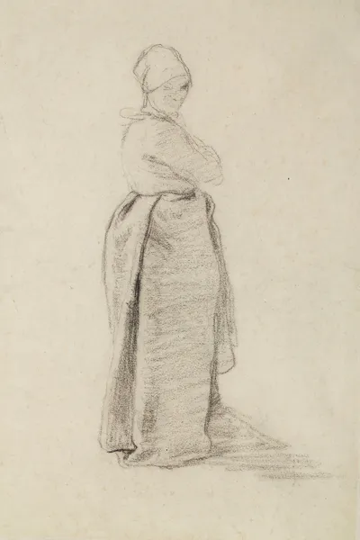 Farmer Woman av Jean-François Millet