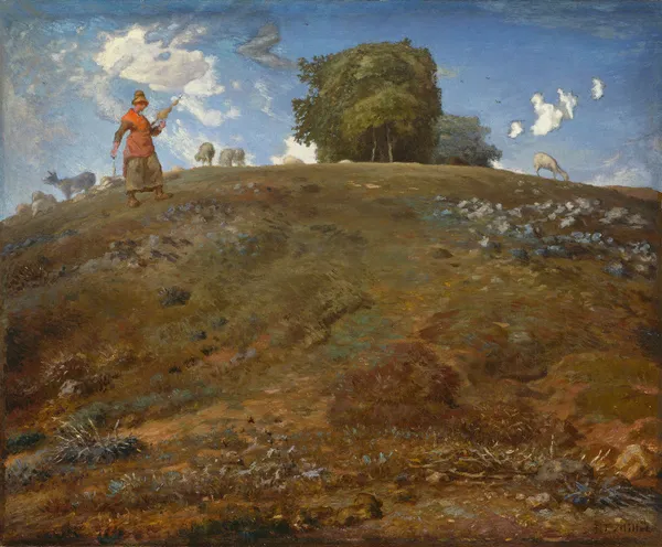 In the Auvergne av Jean-François Millet
