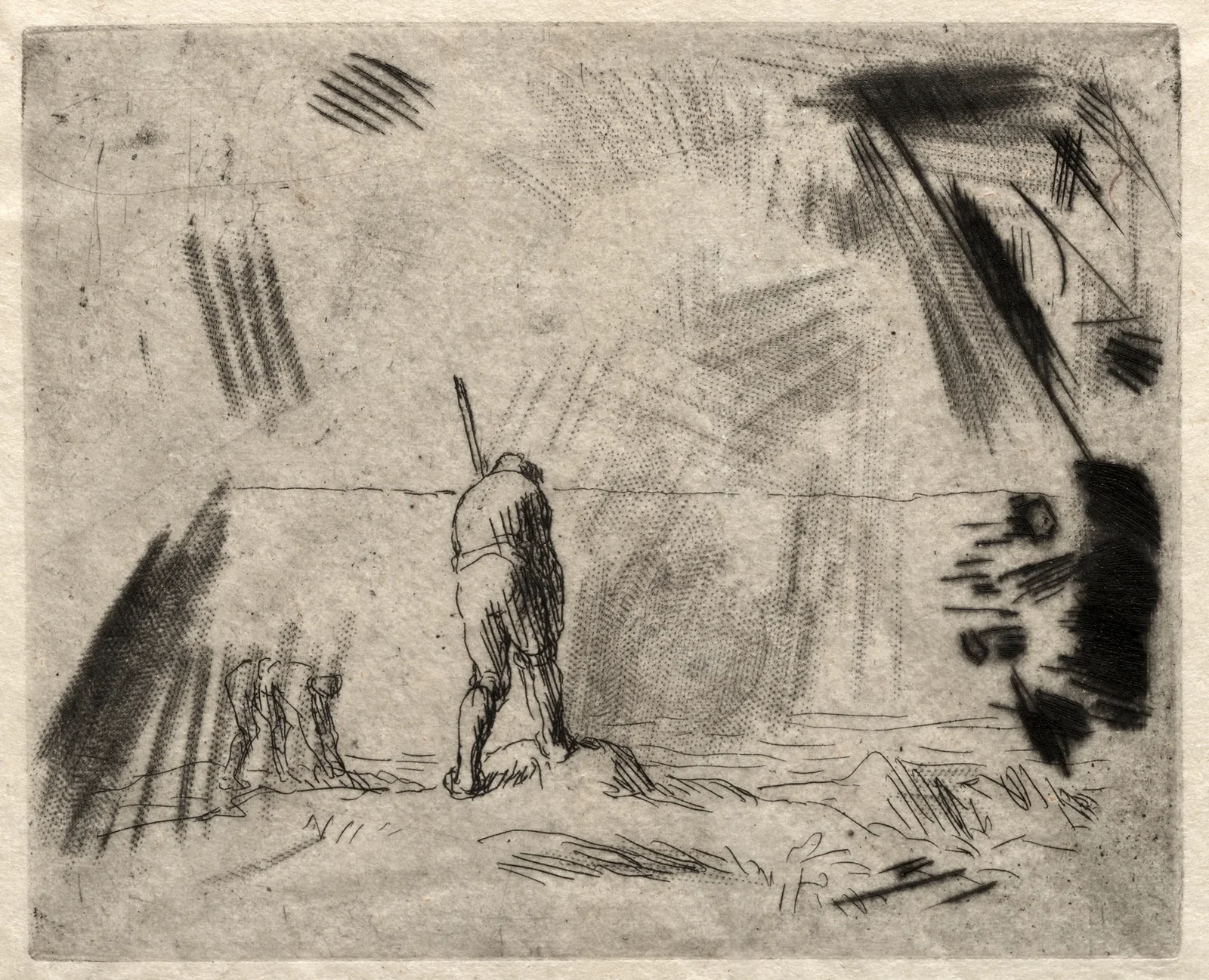 Kelp Gatherers av Jean-François Millet