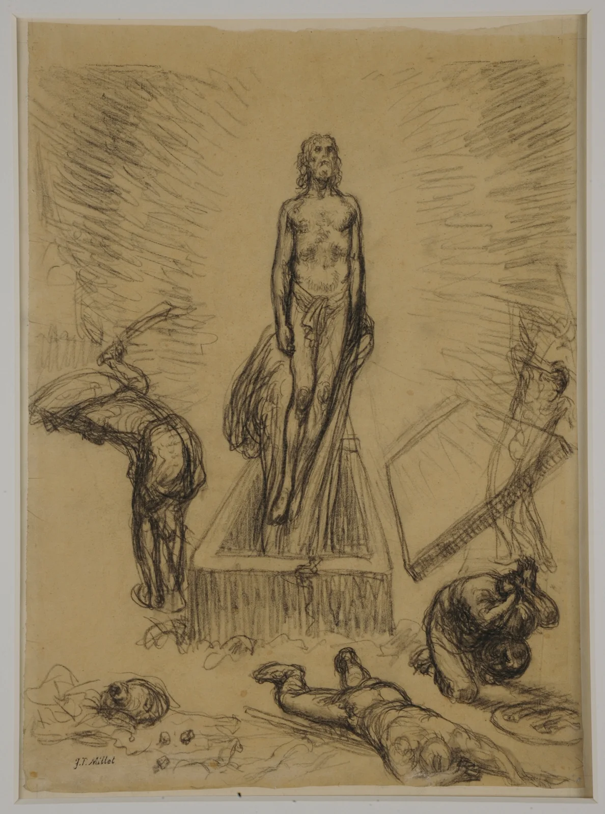 La Résurrection av Jean-François Millet