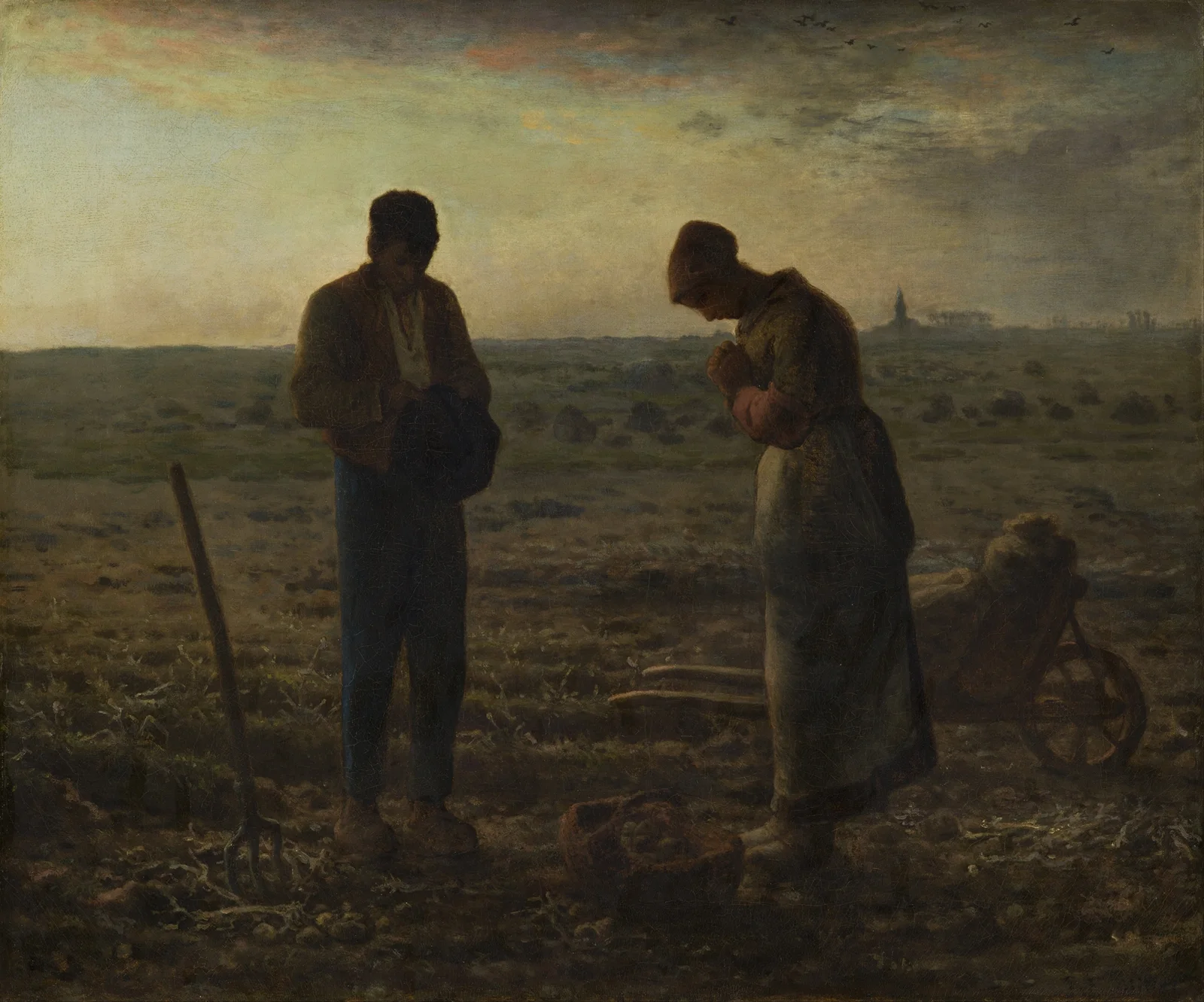 The Angelus av Jean-François Millet