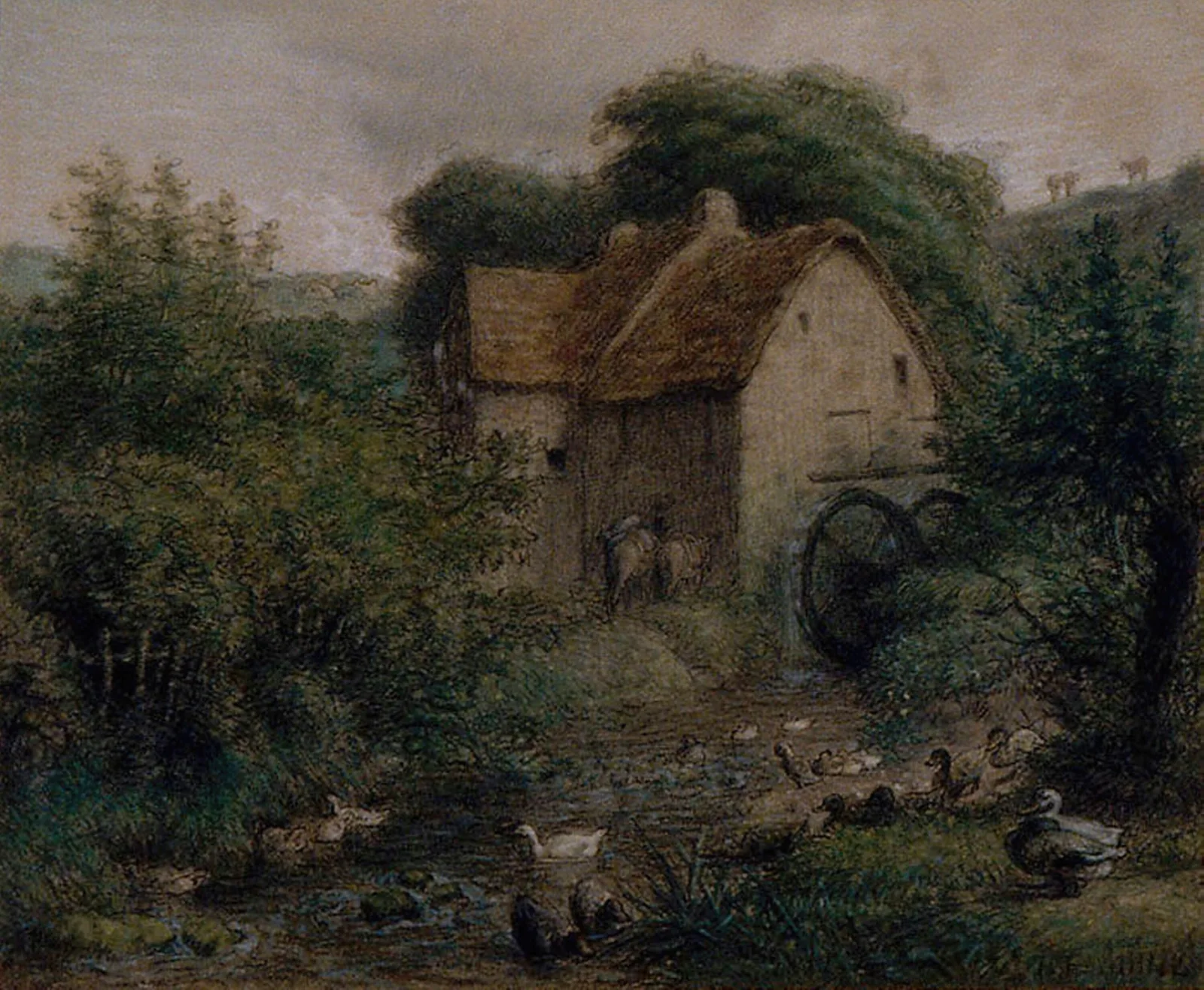 The Old Mill av Jean-François Millet