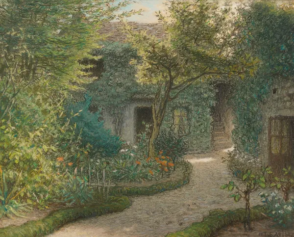 Théodore Rousseau’s House In Barbizon av Jean-François Millet