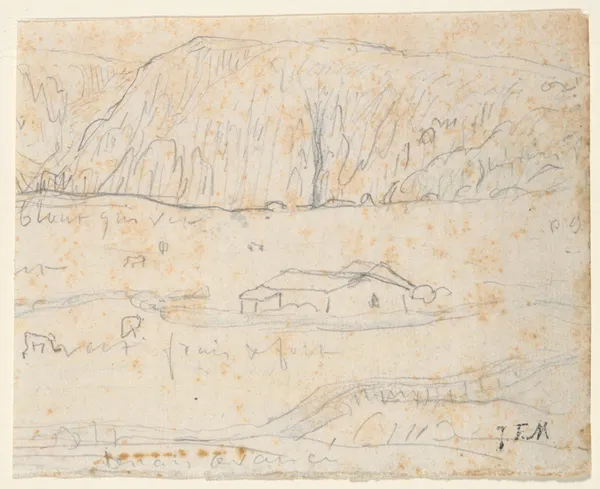 Vosges av Jean-François Millet