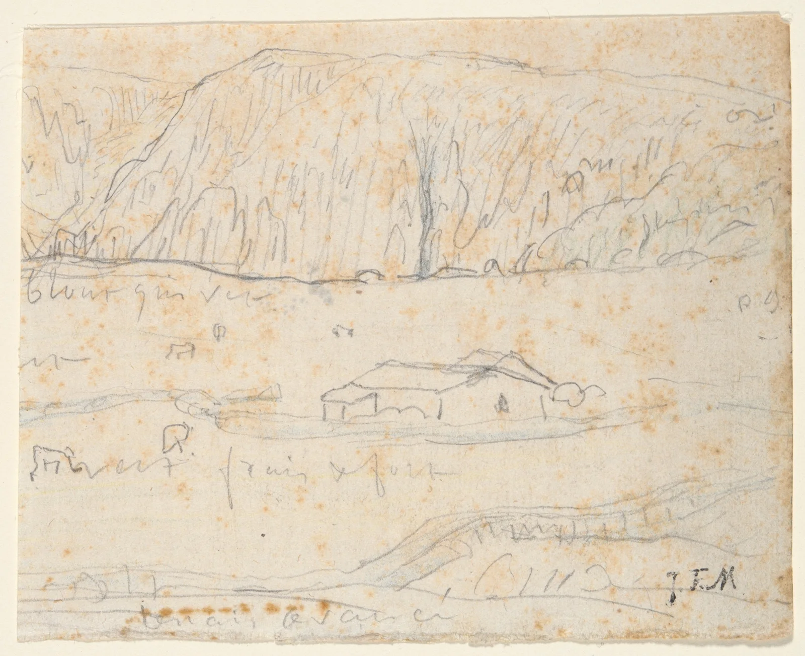 Vosges av Jean-François Millet