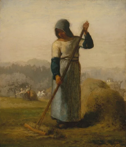 Woman with a Rake av Jean-François Millet