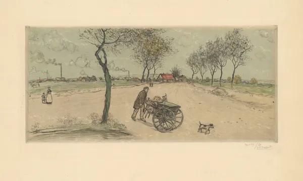 Le rémouleur av Jean François Raffaëlli