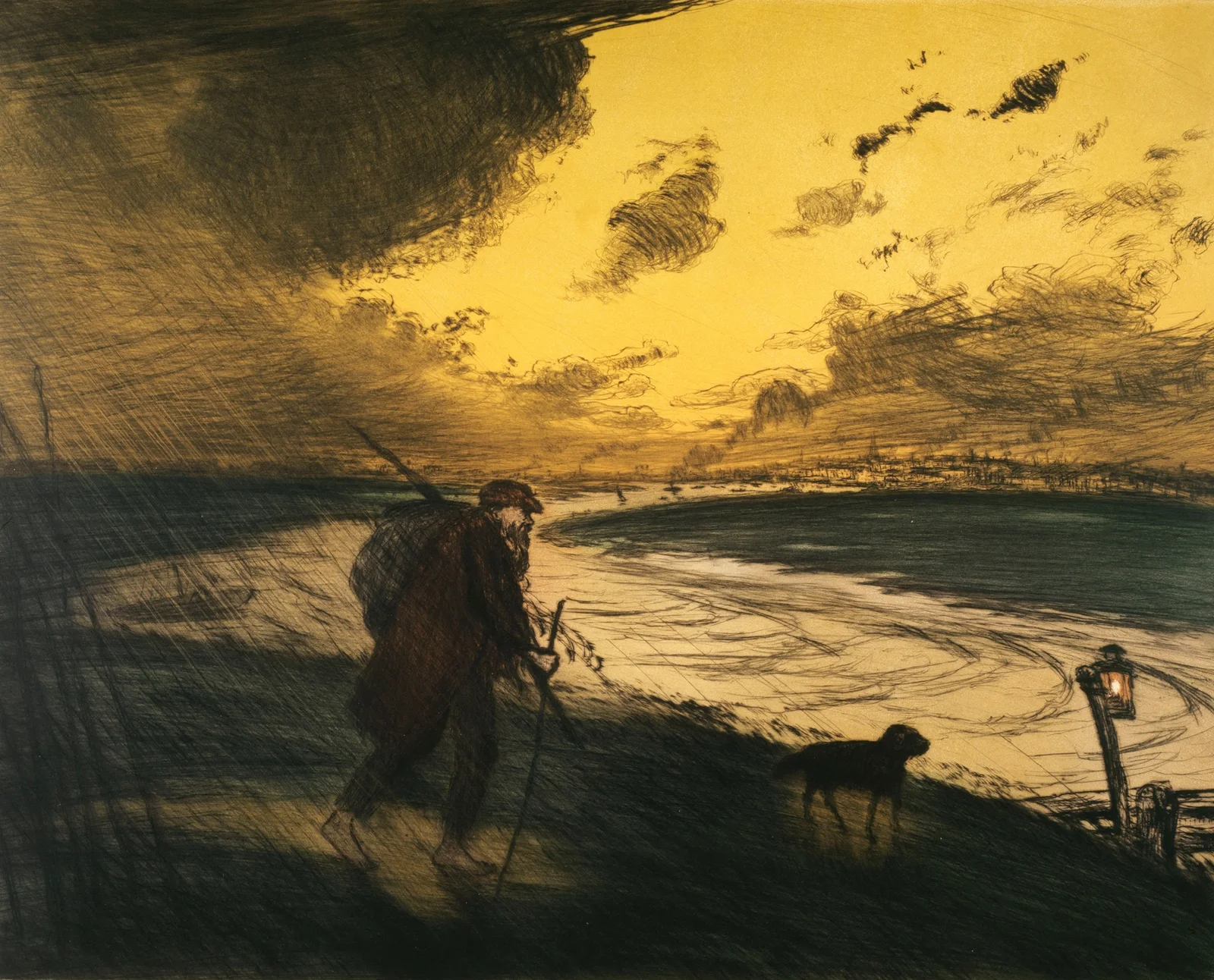 L’orage av Jean François Raffaëlli