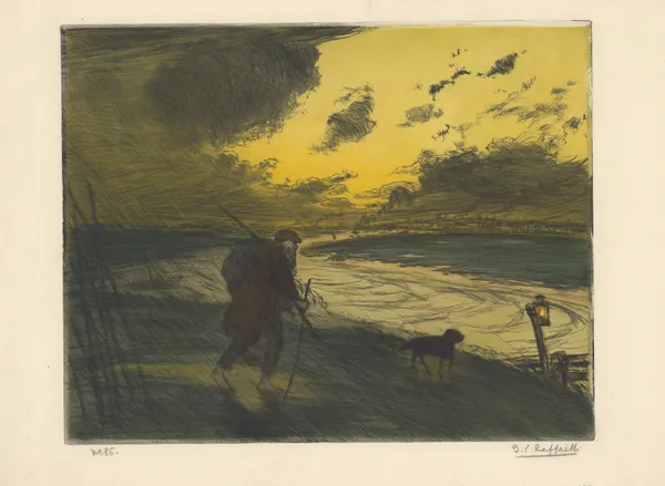 L’orage av Jean François Raffaëlli