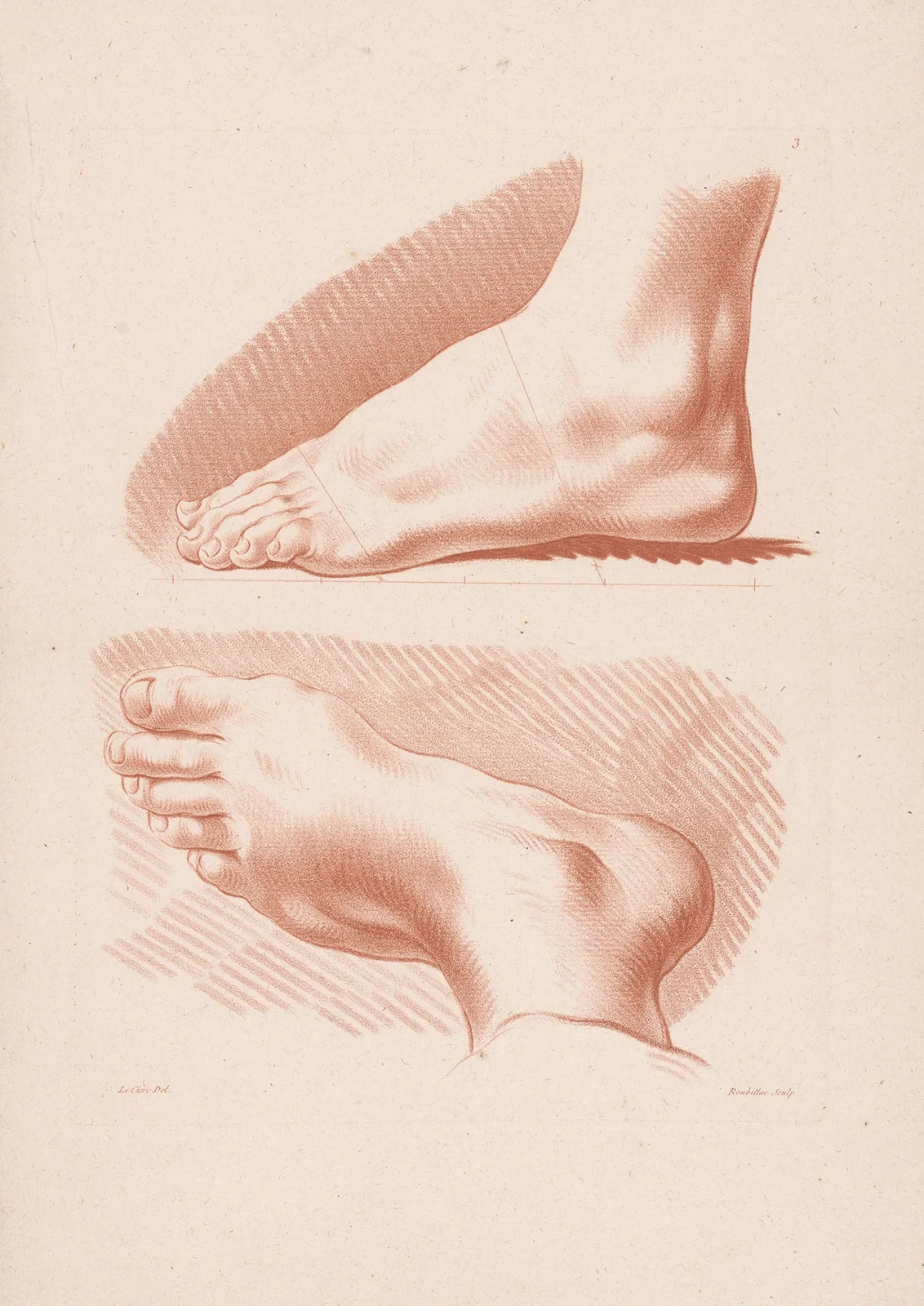 Two feet av Louis-François Roubiliac