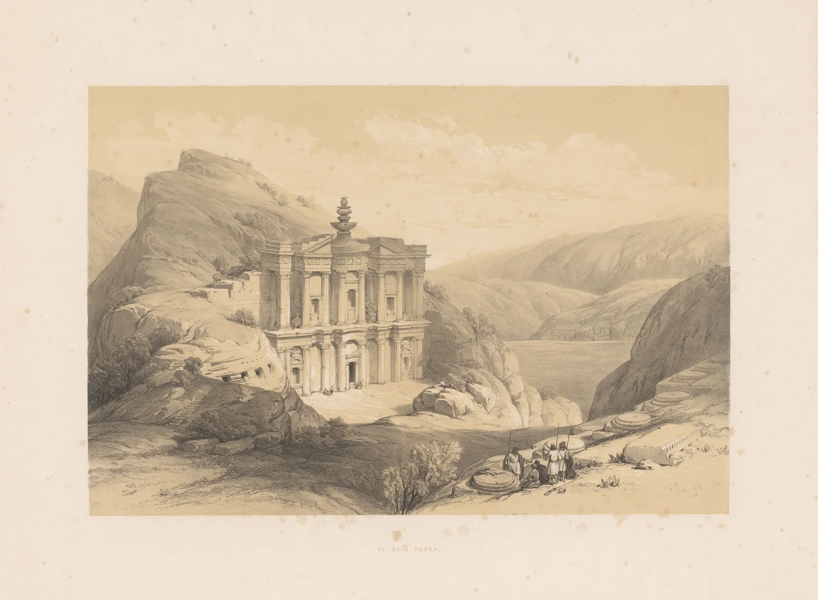 El Deir. Petra av François Stroobant