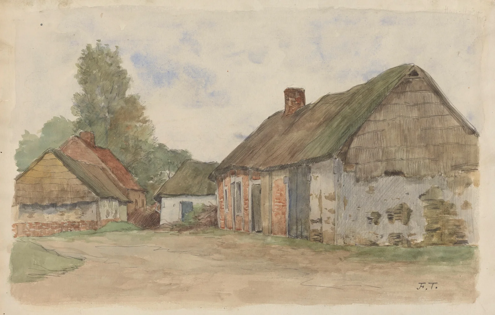 Chaumières av Jean-François Taelemans