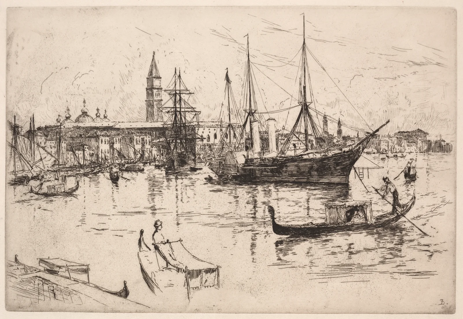 Laguna, Venice av Frank Duveneck