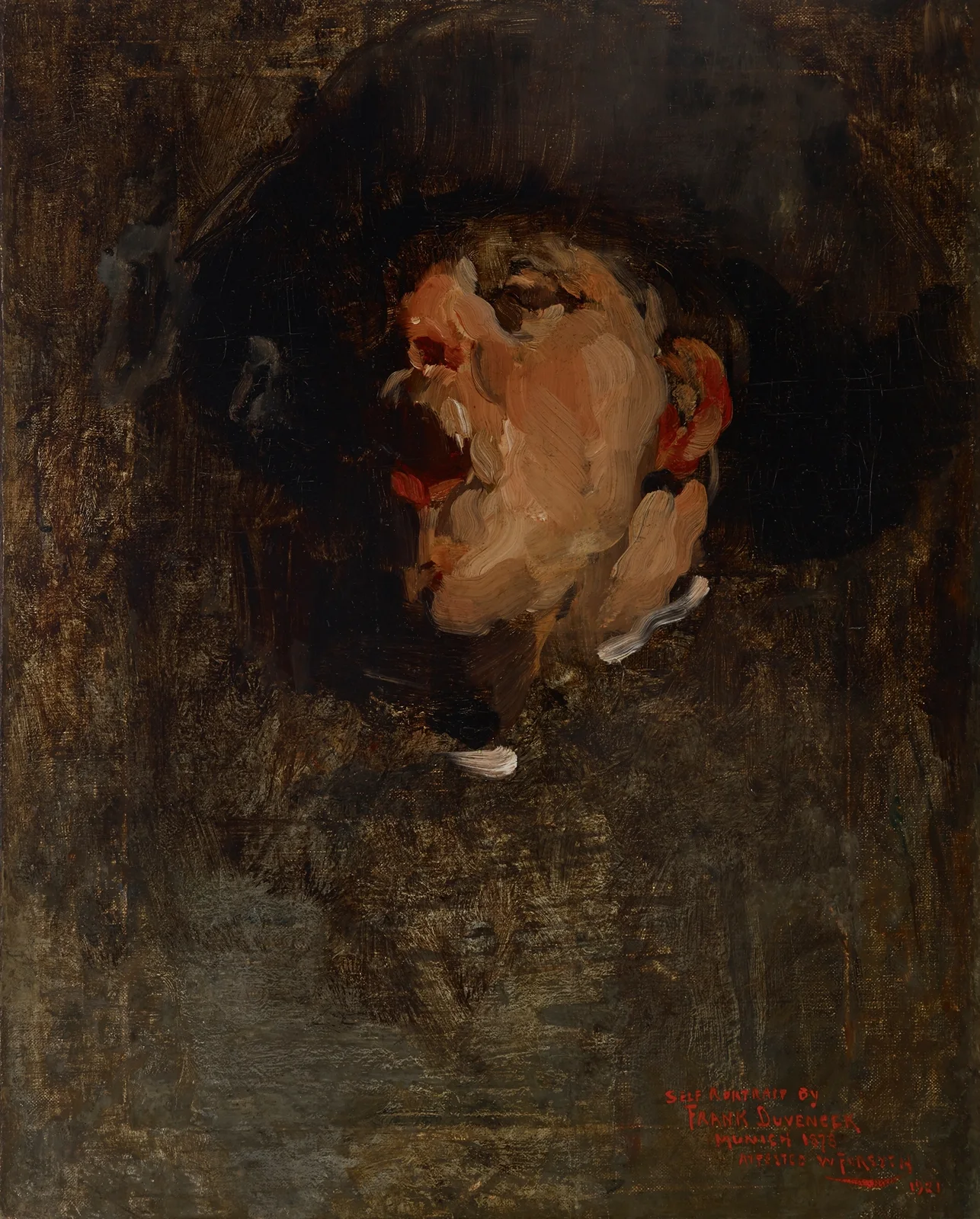 Self-Portrait av Frank Duveneck