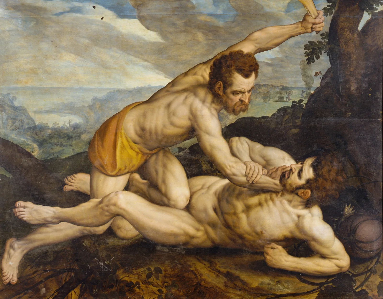 Cain and Abel av Frans Floris