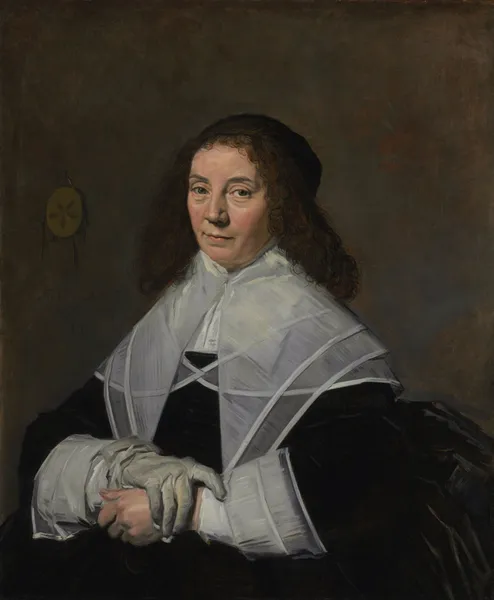 Dorothea Berck (1593-1684), wife of Joseph Coymans (1591-after 1660) av Frans Hals