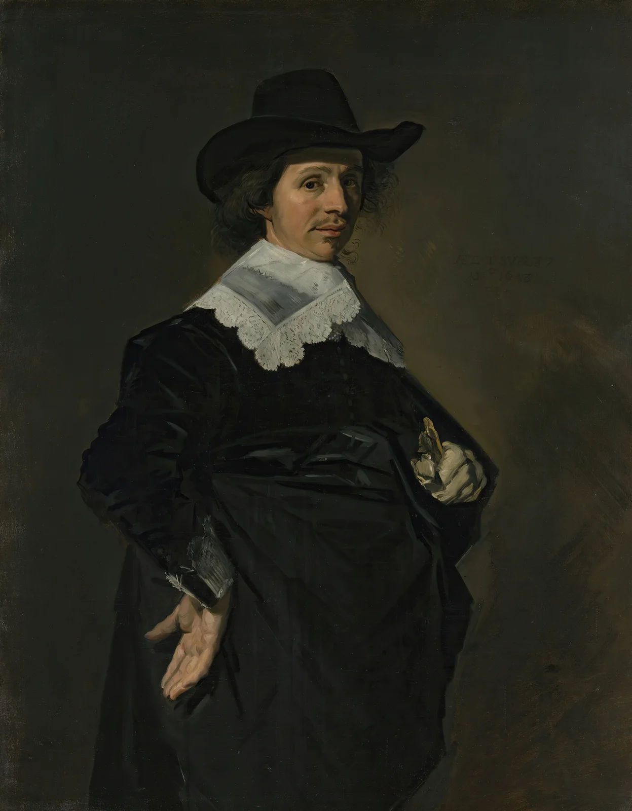 Paulus Verschuur (1606–1667) av Frans Hals